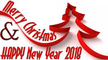 Merry Christmas and a HAPPY NEW YEAR 2018